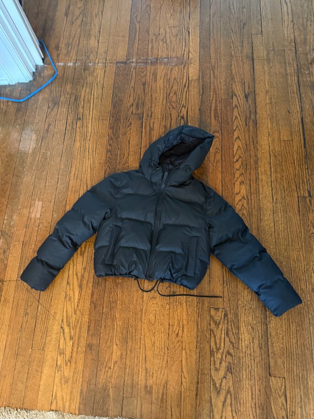 Rains ALTA short puffer jacket black